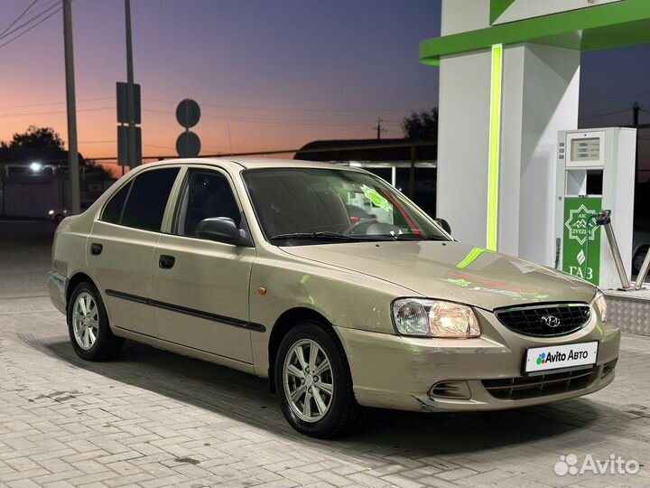 Hyundai Accent 1.5 МТ, 2006, 373 000 км