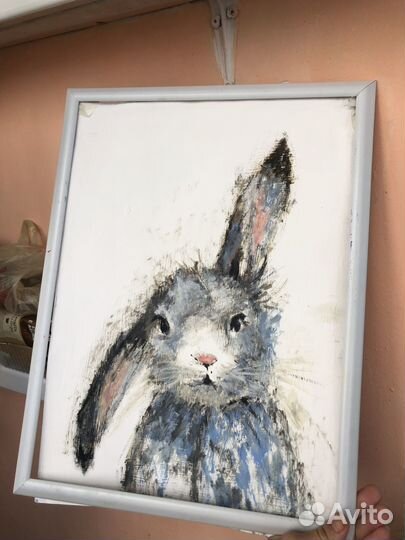 Картина «Смешной кролик»