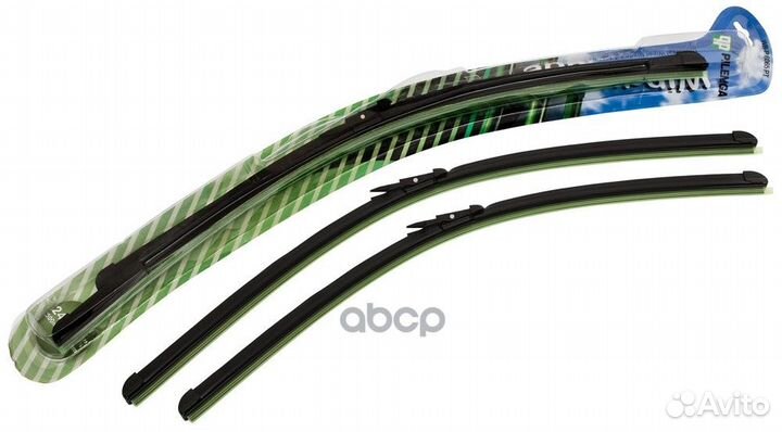 Щётки с/о 650/600мм бескаркасная (Pinch tab) WB