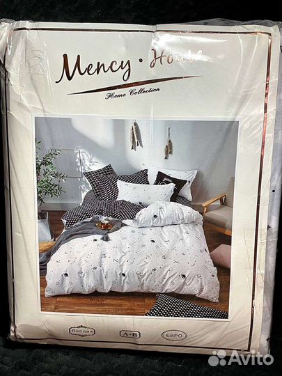 Комплект постельного белья Mency, Евро