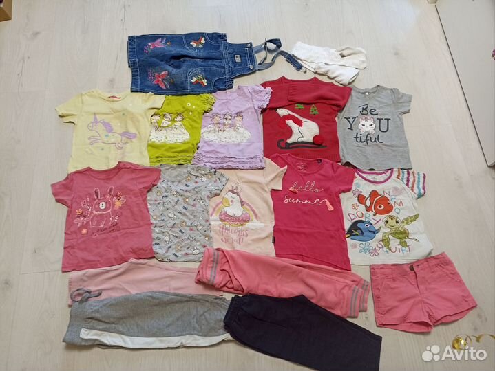 Детские вещи пакетом на девочку 92 98