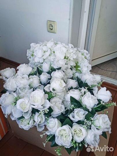 Искусственные цветы/ букет/ розы