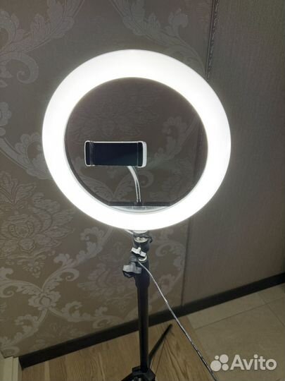Кольцевая лампа rgb 26