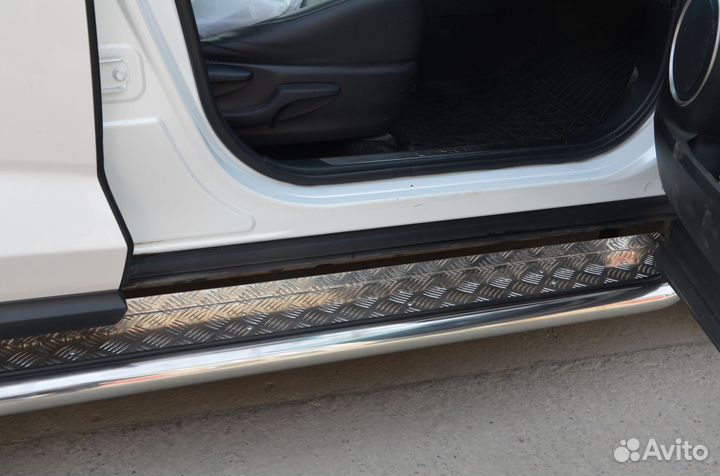 Пороги с накладным листом Lexus NX Lexus RX