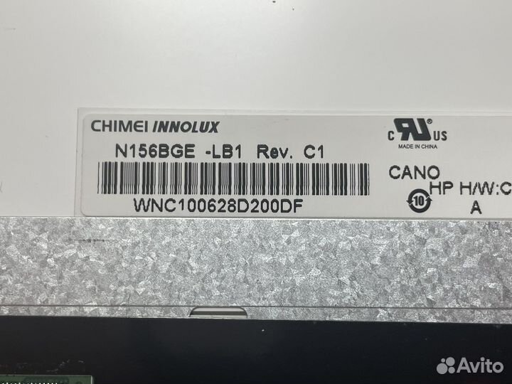 Матрица 15.6 slim 40pin N156BGE-LB1