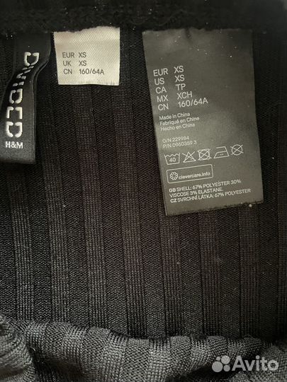 Юбка в рубчик H&M