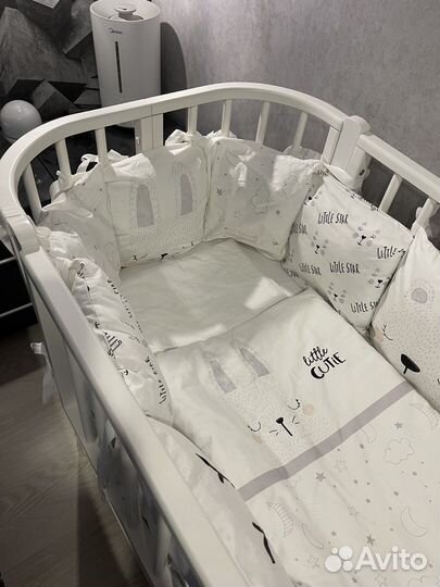 Кроватка детская Nuvolla 65 см