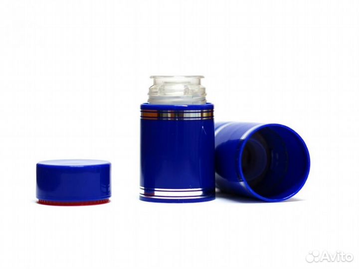 Полимерный колпак с дозатором (гуала) синий 58 мм