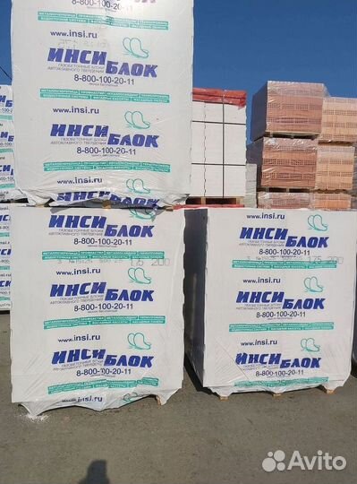 Инси газоблок 100/500/2,5