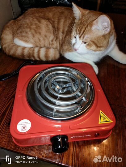 Плитка электрическая настольная новая