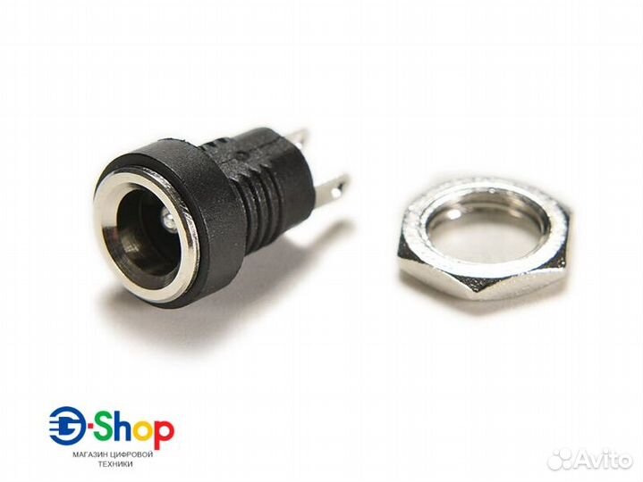 Разъем (гнездо) питания DC 5.5x2.5мм