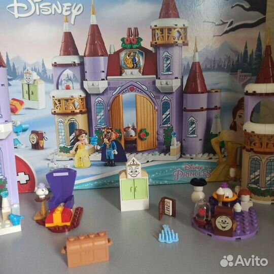 Lego disney princess Зимний праздник в замке Белль