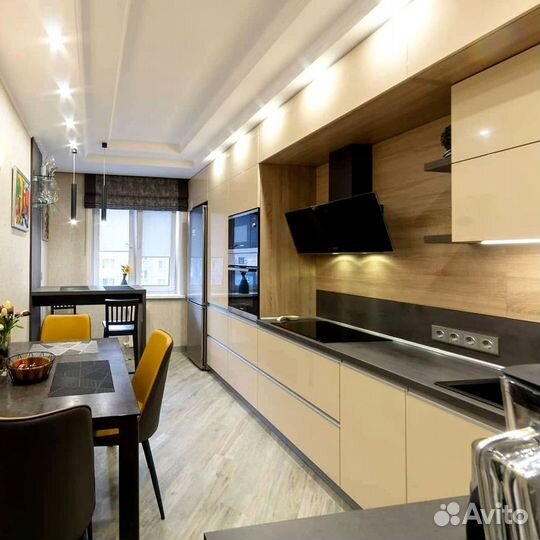 Современная кухня на заказ мдф фасады