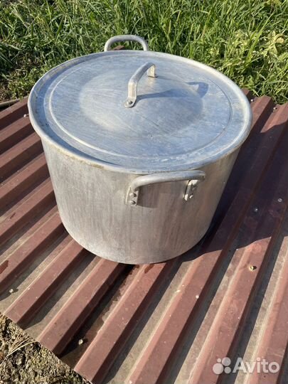 Кастрюля алюминиевая СССР 50 литров