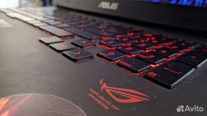 Прекрасный игровой ноутбук Asus ROG на i7