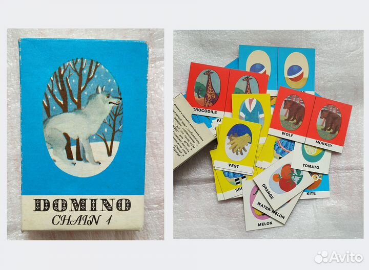 Английское домино: игра для детей