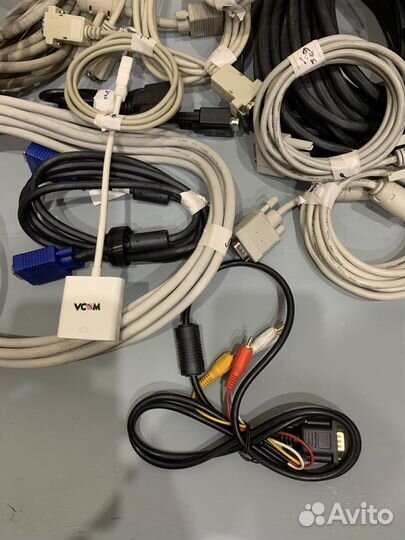 Кабель VGA-VGA много разных