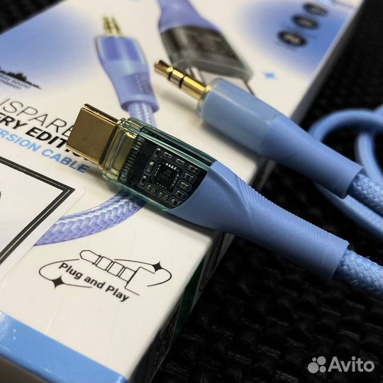 Кабель Hoco UPA25 AUX 3.5 мм-Type-C