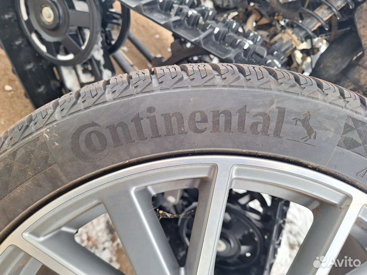 Литые диски с резиной r20 на audi 2 шт