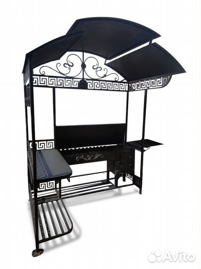 Мангал с крышей от производителя