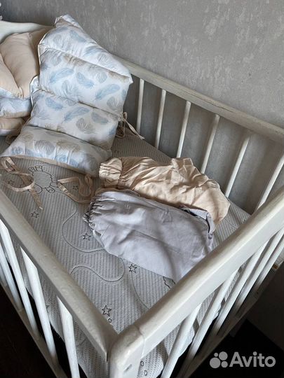 Бортики в кроватку детскую