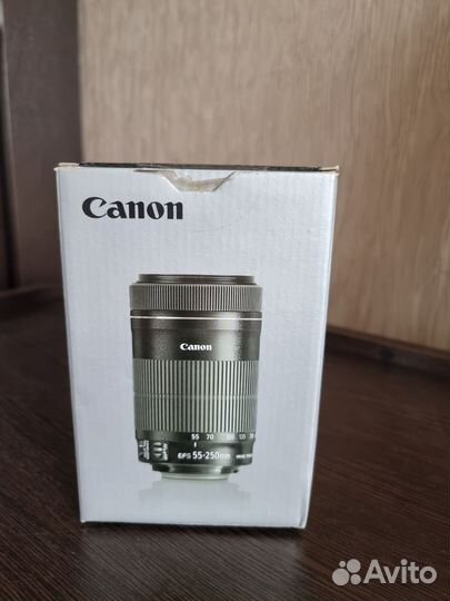 Объектив Canon EF-S 55-250mm f/4-5.6 IS STM