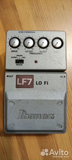 Педаль для гитары, барабанов и микрофона