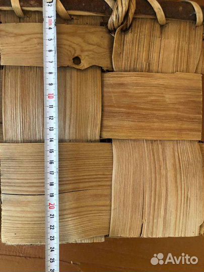 Старинный туесок и грабилка