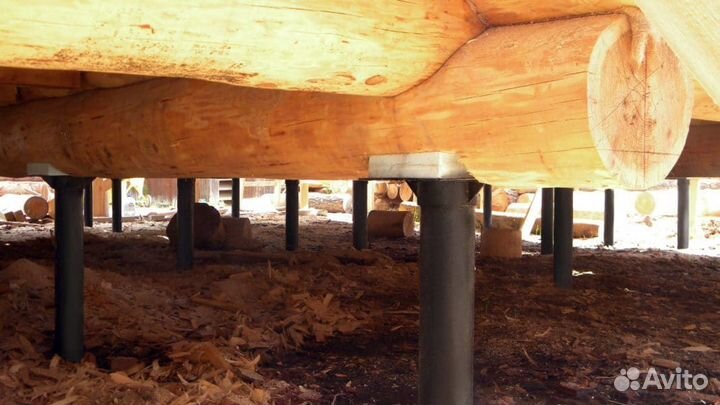 Винтовые сваи 108/2500 под ключ