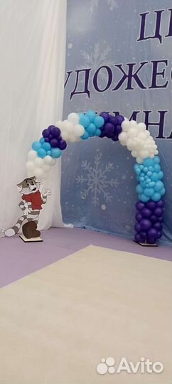 Воздушные шары Фотозона Гирлянда из шаров Арка