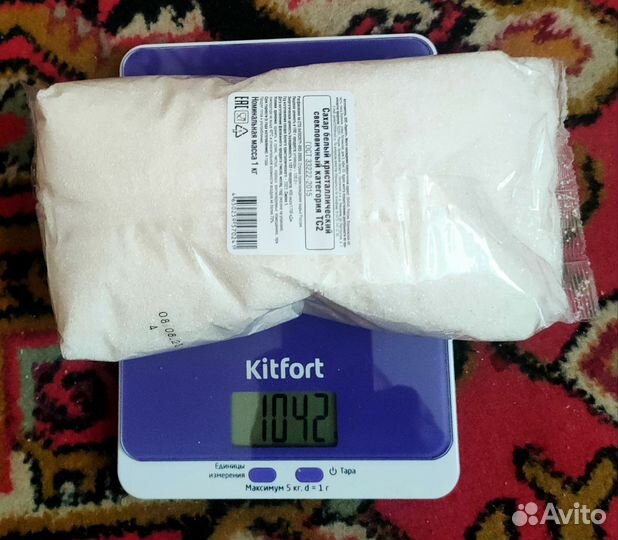 Весы кухонные kitfort KT-803-6 до 5000г стекло фио