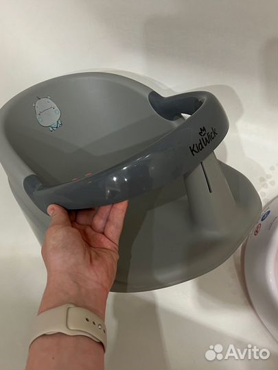 Горка и сидение для купания малыша