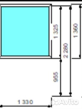 Окно и балконная дверь