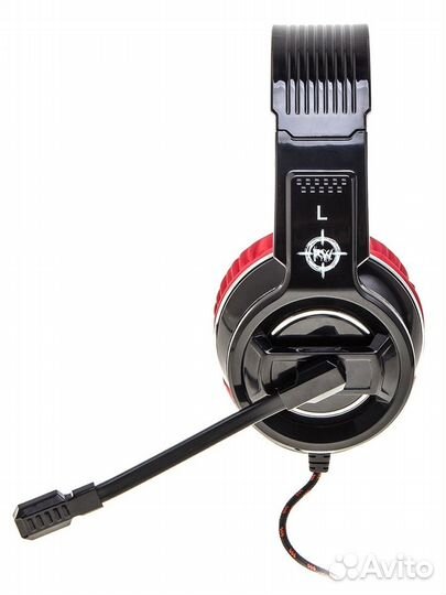 Наушники с микрофоном Оклик RED WAR (новые)