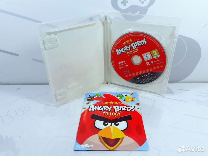 PS3 Angry Birds: Trilogy для PlayStation Move б/у