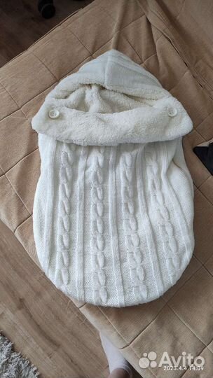 Теплый конверт в коляску