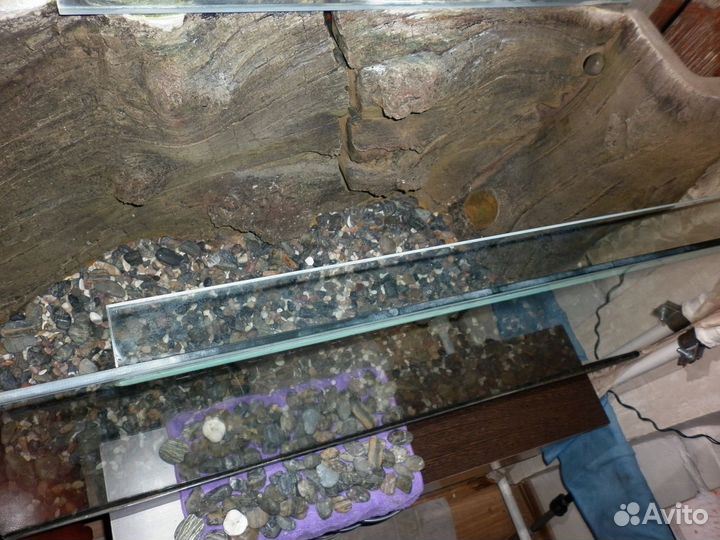 Аквариум Aquael 200 литров с объёмным фоном