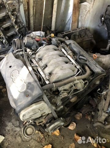 Двигатель мотор на Ауди а8 д2 4.2 audi A8 D2 4.2