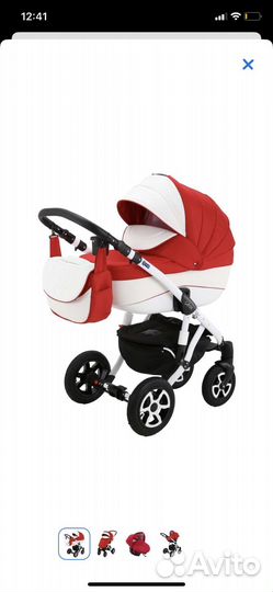 Коляска adamex 3 в 1