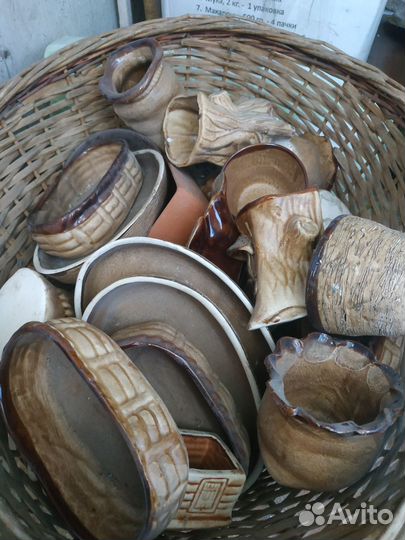 Горшки,вазы-глина,керамика