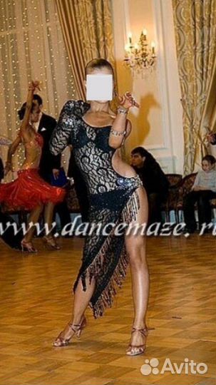 Платье для бальных танцев. Платье латинское