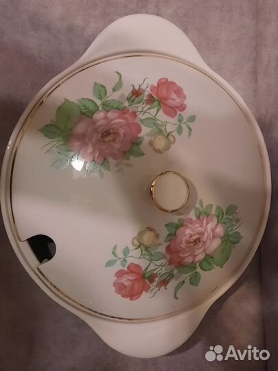 Супницы с крышкой фарфор