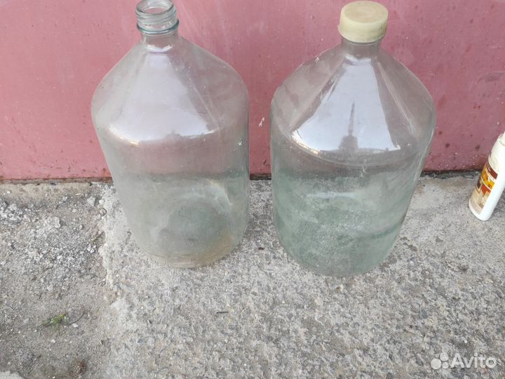 Бутыль 19 литров стекло