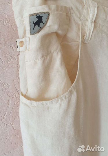 Новые льняные брюки мужские