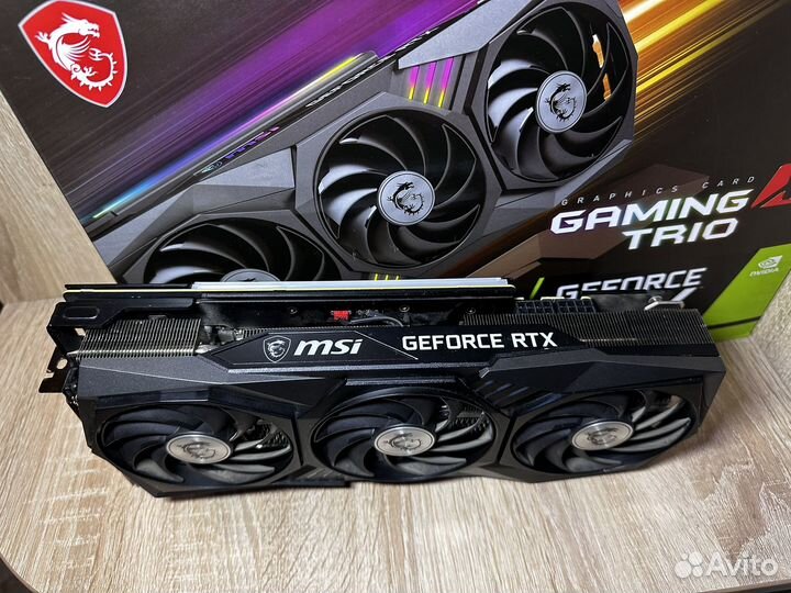 MSI GeForce RTX 3070 Ti gaming X trio 8G