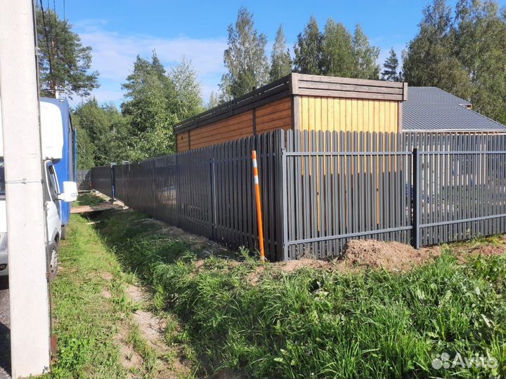 Забор для дачи Штакетник