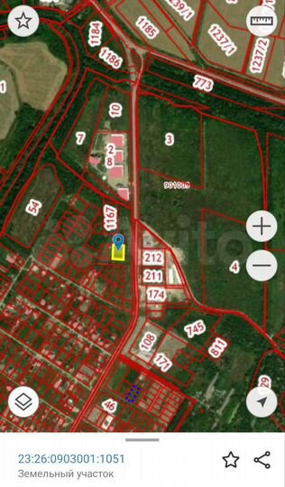 Участок 17,7 сот. (ИЖС)