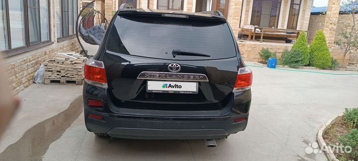 Toyota Highlander 3.5 AT, 2013, 187 000 км