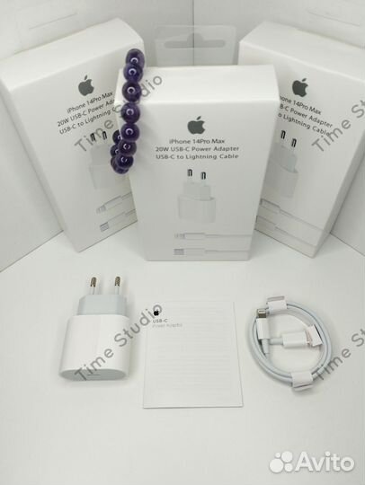 Быстрая зарядка для iPhone 20w — Adapter+Cable