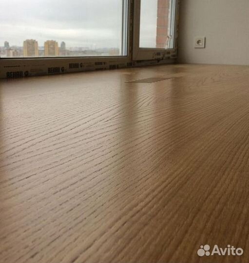 Изготовление подоконника из дуба